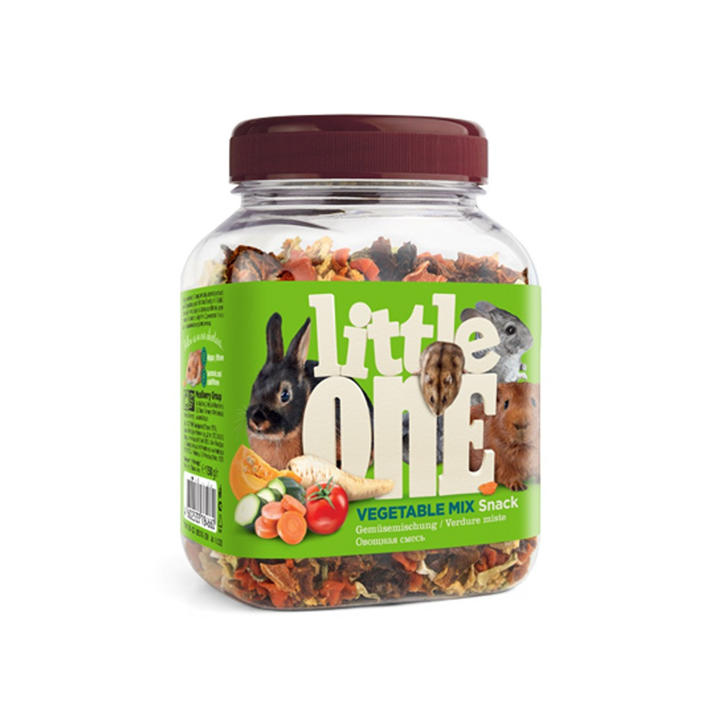 Little One Snack Vegetable Mix For All Small Pet, 150g