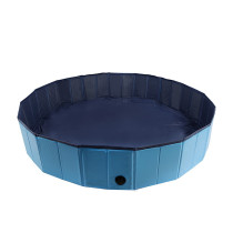 M-Pets Pluf Swimming Pool, Large 160 x 30 cm, Blue
