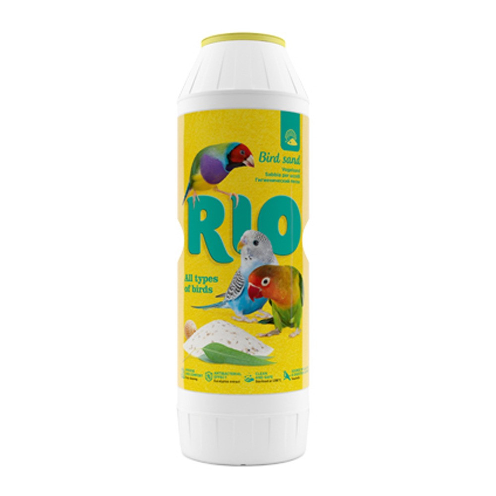 RIO Bird Sand With Eucalyptus Extract And Seashells, 2Kg