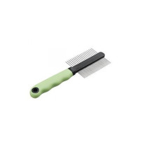 Ferplast Grooming Comb For Cats, Green/Black, 20.3 x 1.6 x 6.4 cm