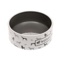 Ferplast Juno Ceramic Material Bowl For Pets, Medium