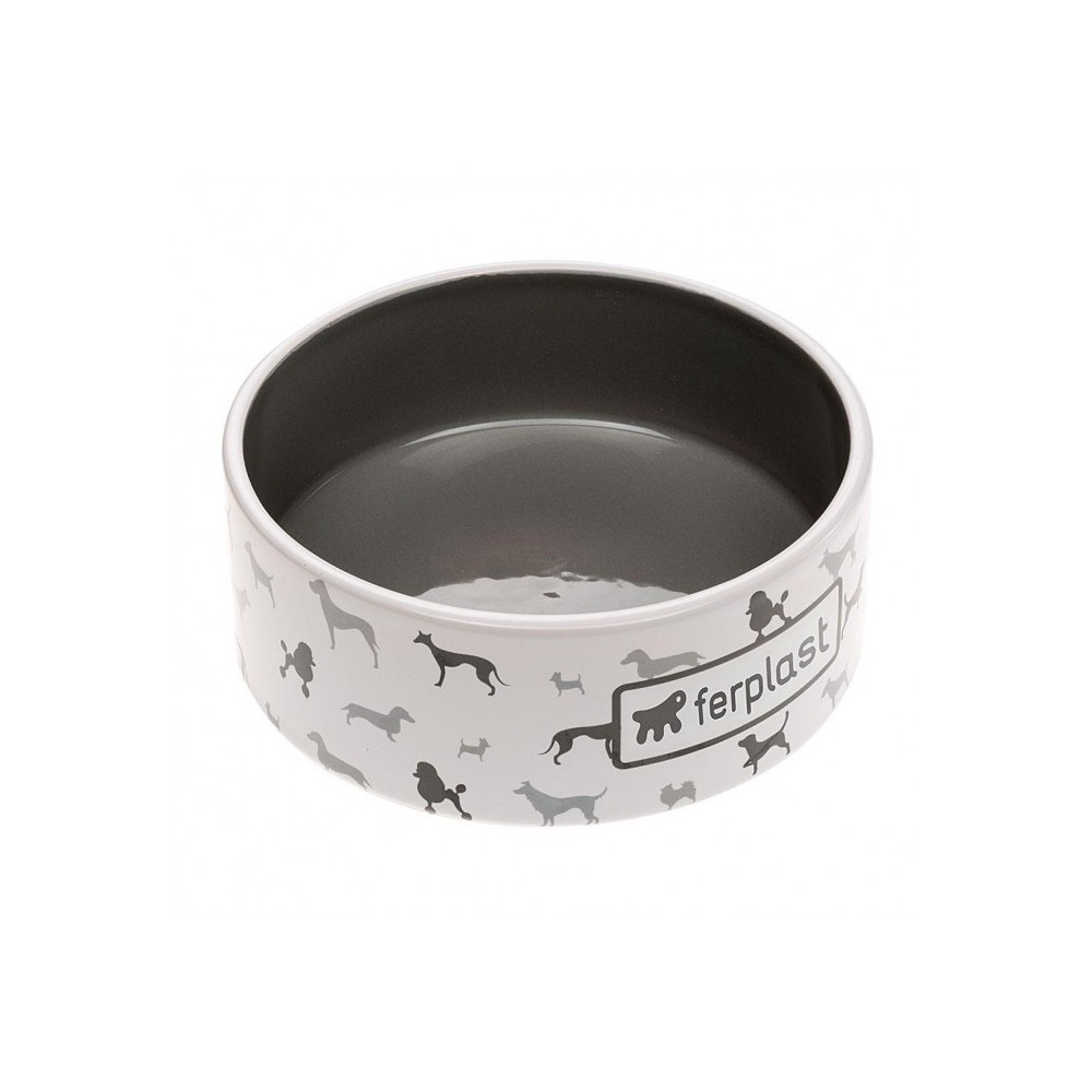 Ferplast Juno Ceramic Material Bowl For Pets, Medium