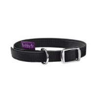 Bobby Flex Collar For Cats, Black Colour, 30 cm