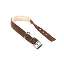 Ferplast Daytona Dog Collar, Brown, 43Cm x 20Mm