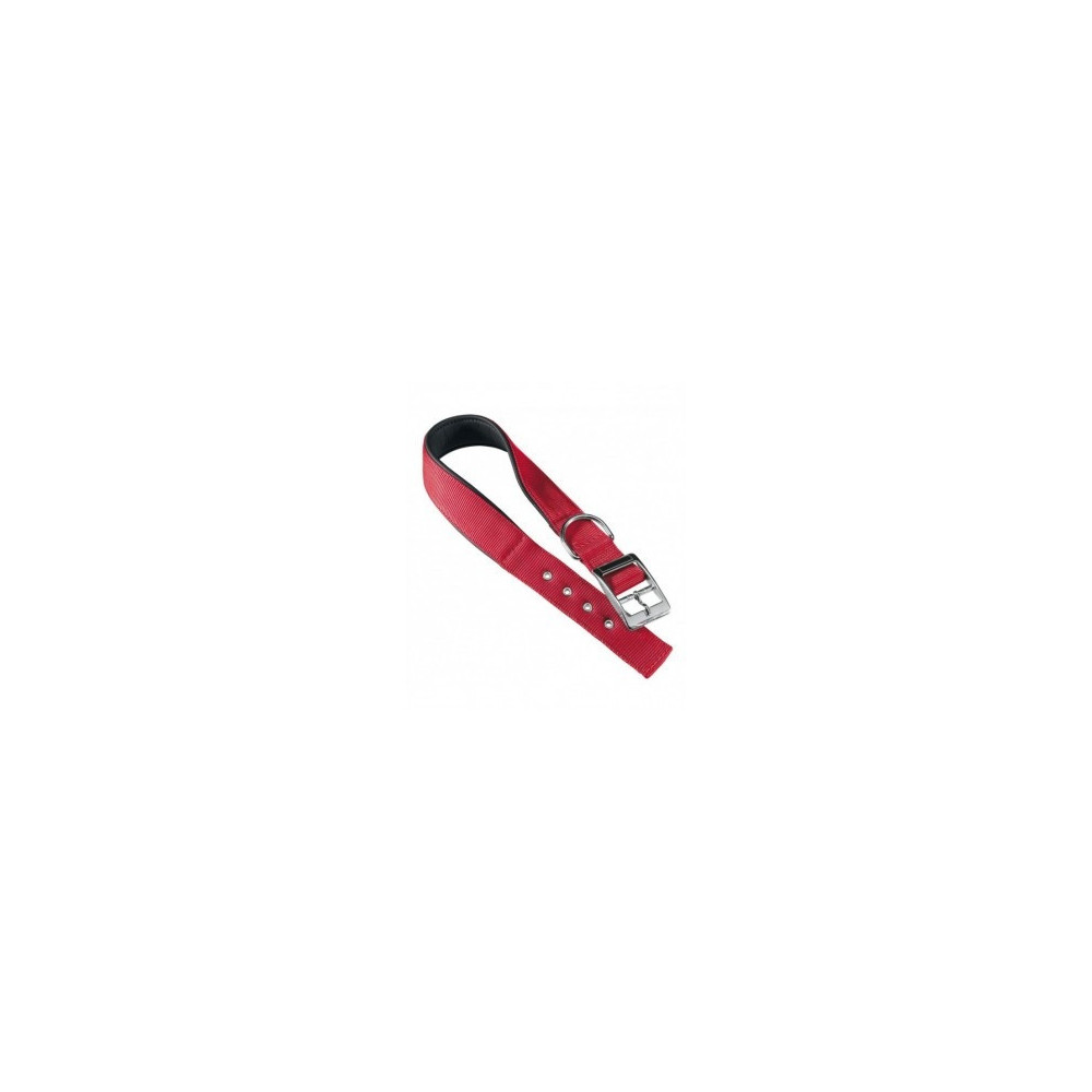 Ferplast Dayton Dog Collar Nylon, 63 x 4.0, Red