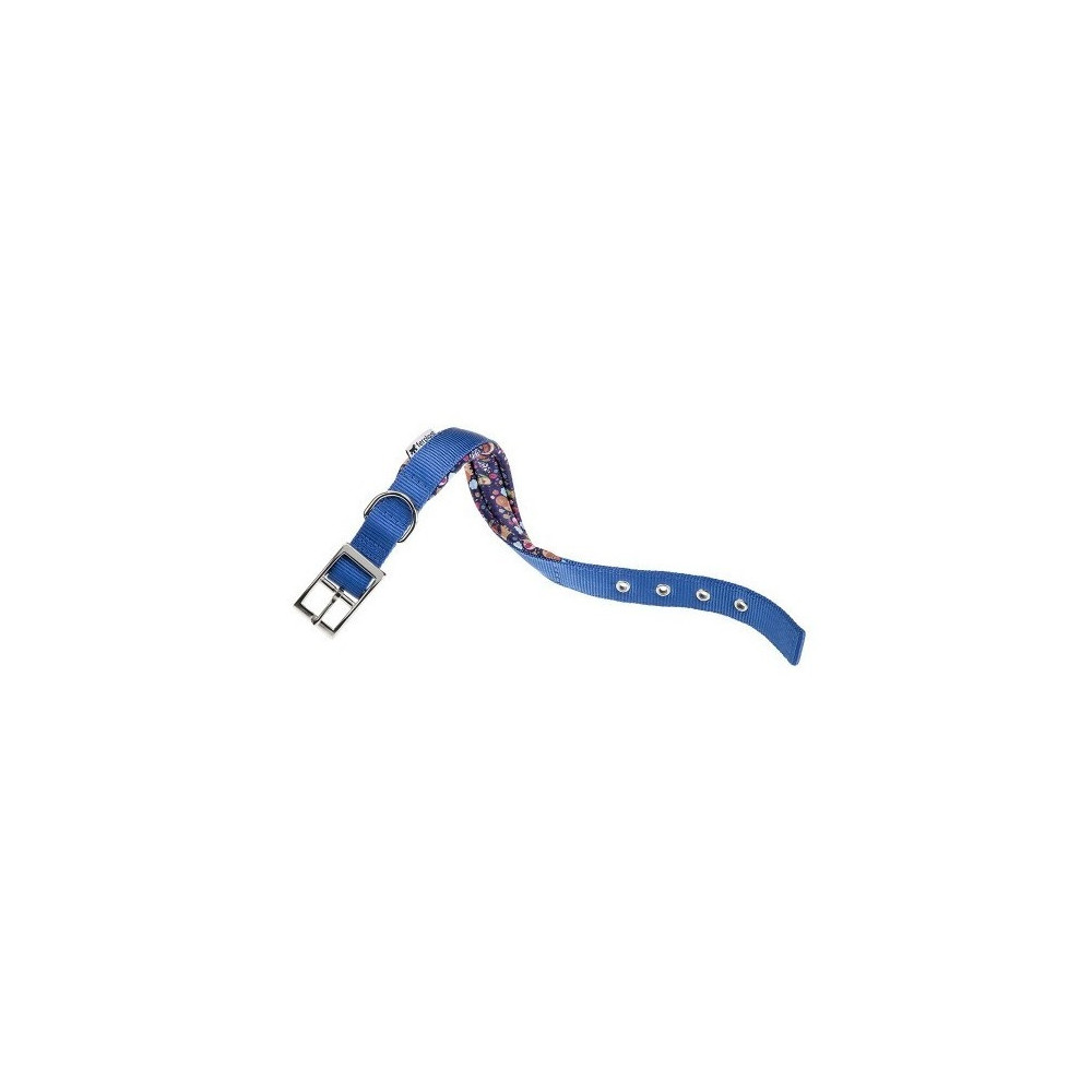 Ferplast Daytona Dog Collar, Blue, 45Cm x 25Mm