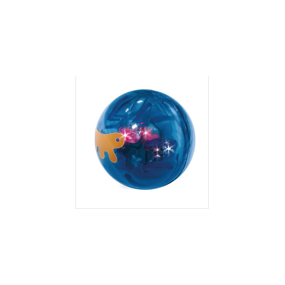 Ferplast PA 5205 Flashing Ball Cat Toy, Bright Led