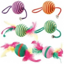 Ferplast PA 6110 Small Cord, Ball For Dogs, Multi-Colour