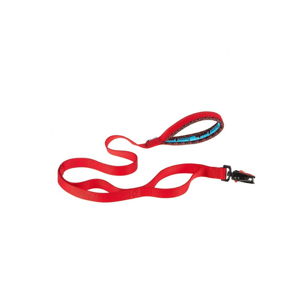 Ferplast Daytona Matic G Dog Lead With Automatic Clasp, 20Mm x L 120 Cm, Red
