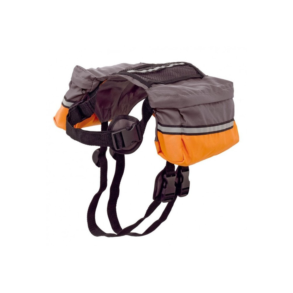 Ferplast Dog Scout Dog Bag, 30 x 6 x 25 Cm, Orange/Brown