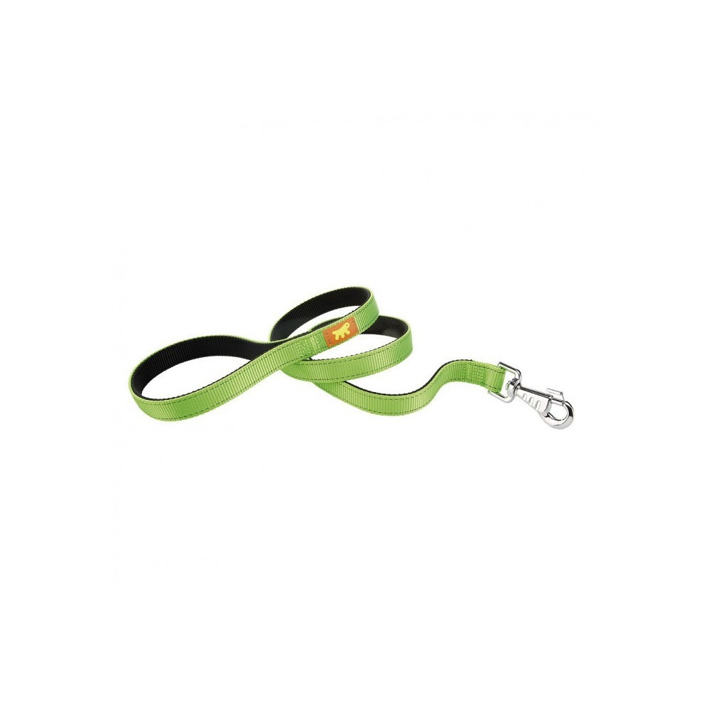 Ferplast Dual Lime Nylon Dog Lead, Small, 15Mm x L 110Cm