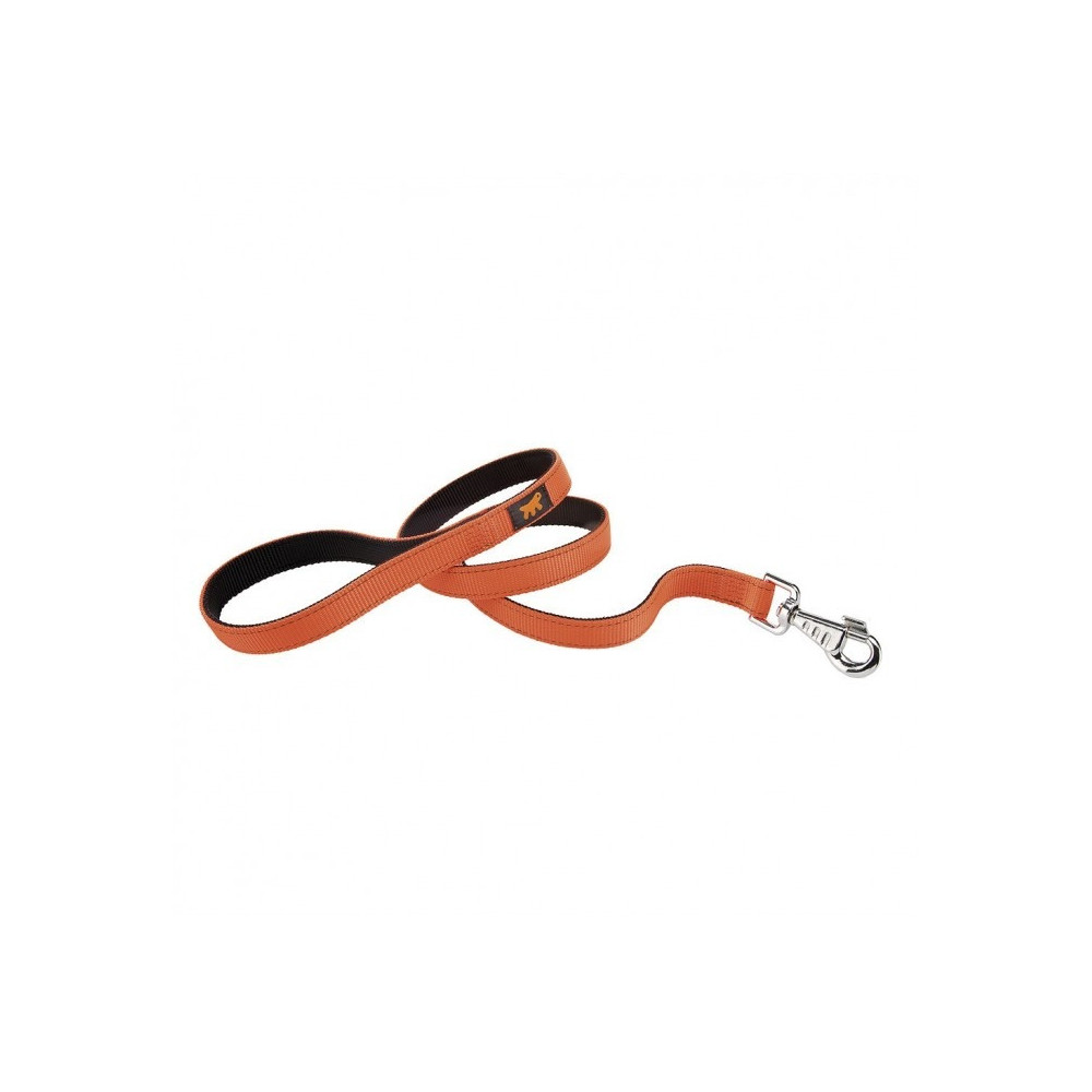 Ferplast Dual Orange Nylon Dog Lead, Small, 15Mm x L 110Cm