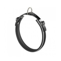 Ferplast Ergocomfort Dog Collar With Micro-Regulating System, C15-42, 34-42Cm x 15Mm, Grey/Black