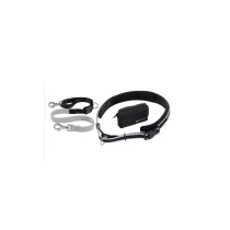 Ferplast Ergocomfort Freetime Dog Lead, 70-130 Cm/80-120 Cm, Black