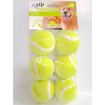 All For Paws Interactives Dog Fetch Ball, Green, Pack Of 6