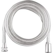 Bold Stainless Steel Twist Flexible Shower Hose, Silver