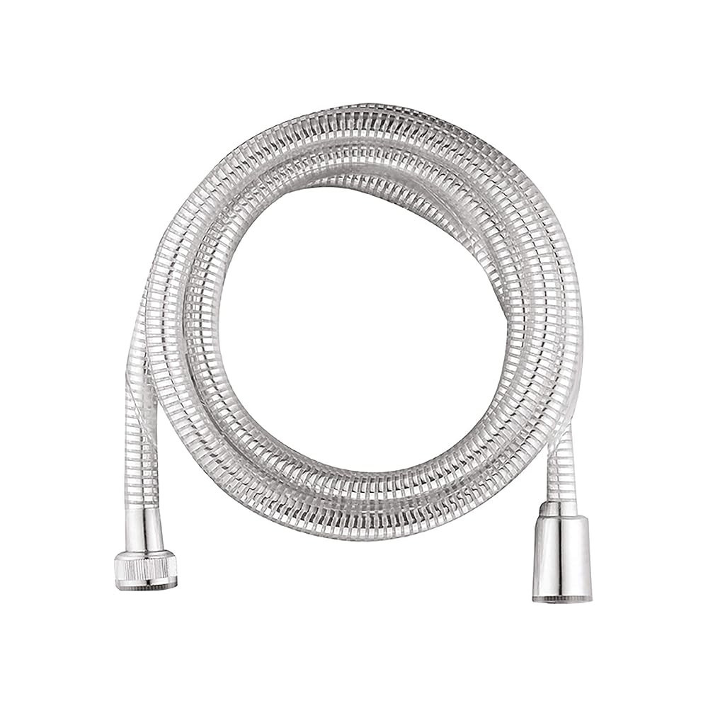 Bold Stainless Steel Twist Flexible Shower Hose, Silver