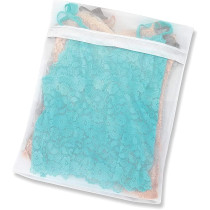 Whitmor Zippered Fine Mesh Wash Bag To Wash Delicate Clothes, White