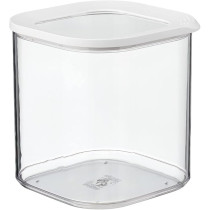 Mepal Square Multi Purpose Food Storage Container With 2.75L Capacity, White/Clear