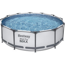 Bestway Pool Set Steel Pro Max 366X100cm, Multicolor, 1056418Xxx20