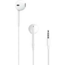 Apple Earpods With 3.5 Mm Headphone Plug, Adjust Volume, Comfortable Fit, Control Playback Music, Wired, MNHF2 (White)