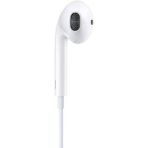 Apple Earpods With 3.5 Mm Headphone Plug, Adjust Volume, Comfortable Fit, Control Playback Music, Wired, MNHF2 (White)
