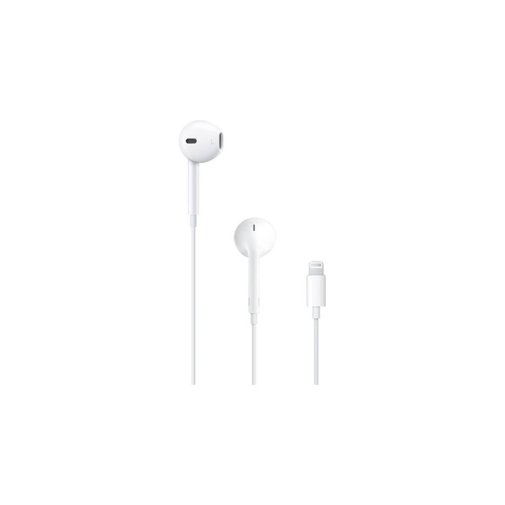 Apple Earpods With Lightning Connector, Adjust Volume, Comfortable Fit, Control Playback Music, MWTY3