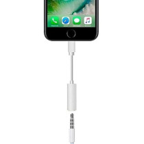 Apple Lightning To 3.5 Mm Headphone Jack Adapter, MMX62 (White)