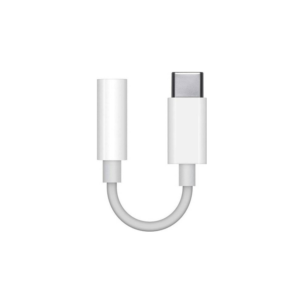 Apple USB C To 3.5Mm Headphone Jack Adapter, MU7E2 (White)
