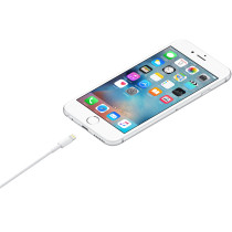 Apple Lightning To USB Cable 0.5 Meter, Reversible design, ME291 (White)