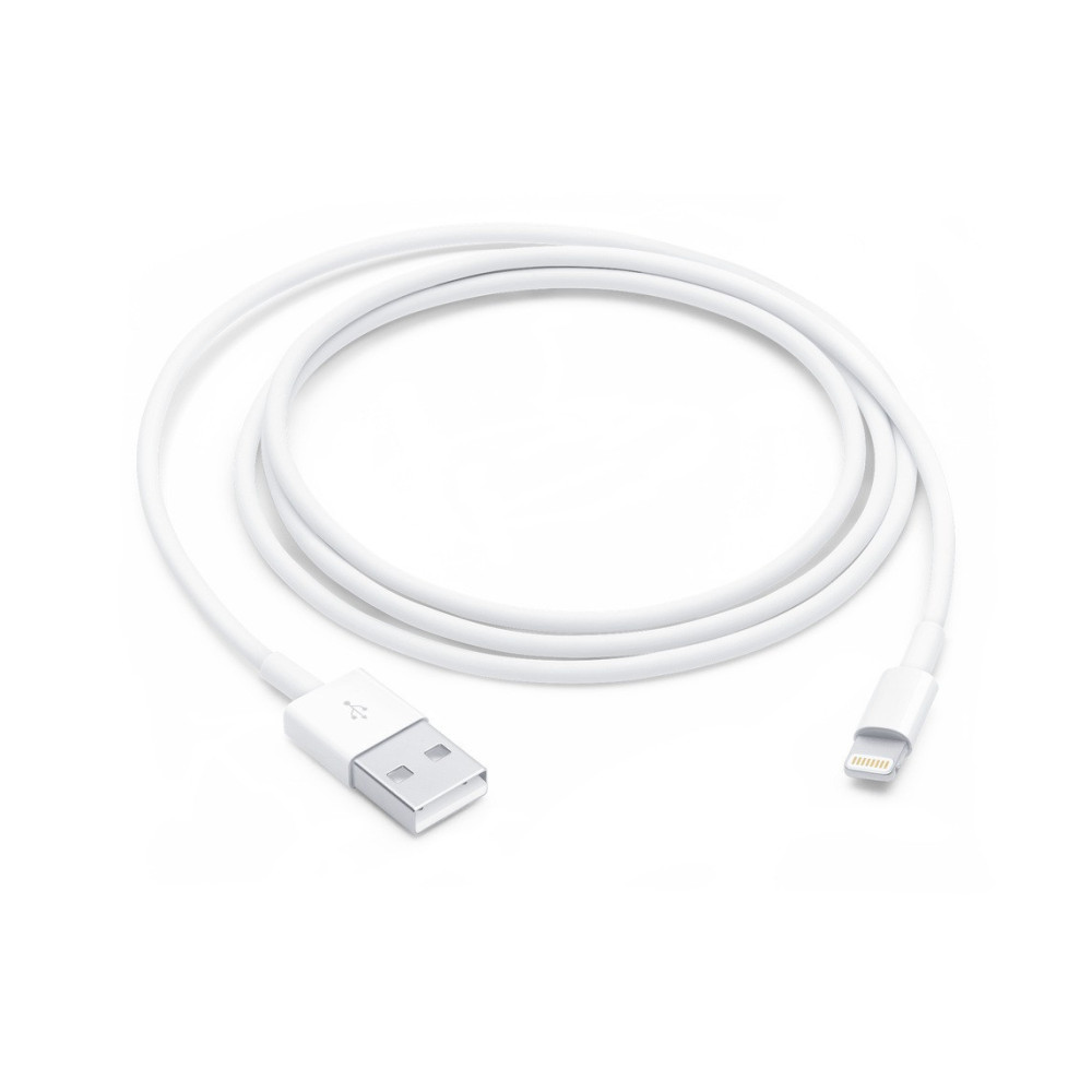 Apple Lightning To USB Cable 1Meter, Reversible Design, MXLY2 (White)