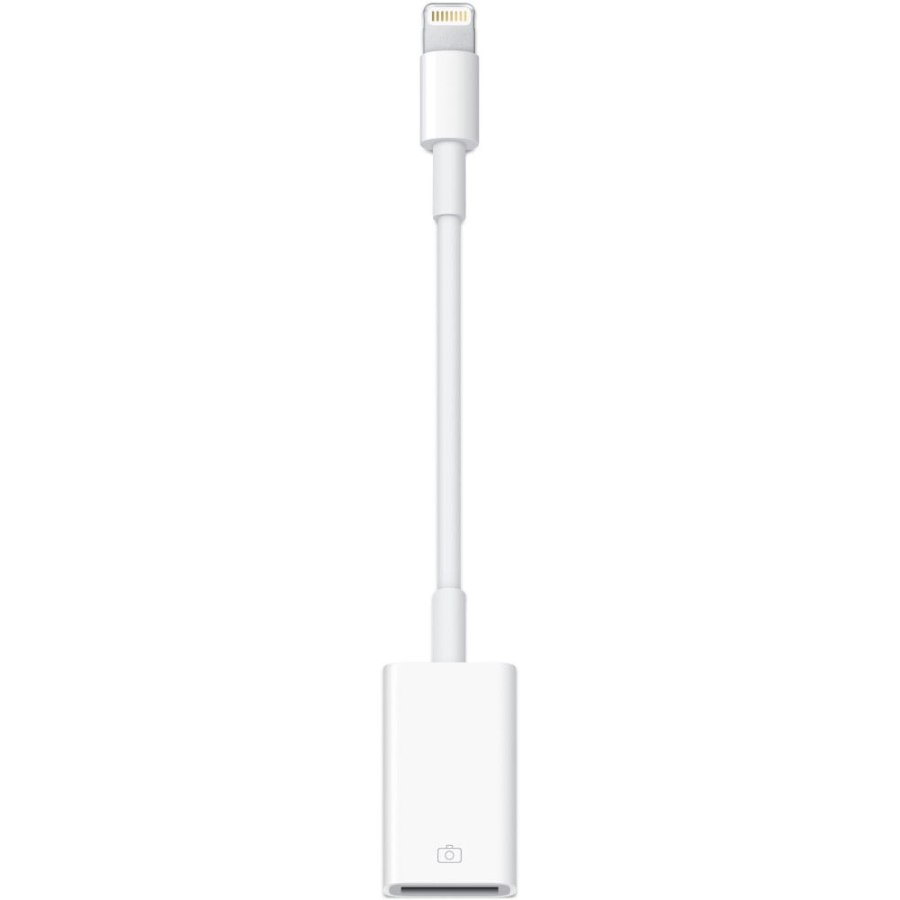 Apple Lightning To USB Camera Adapter, MD821 (White)