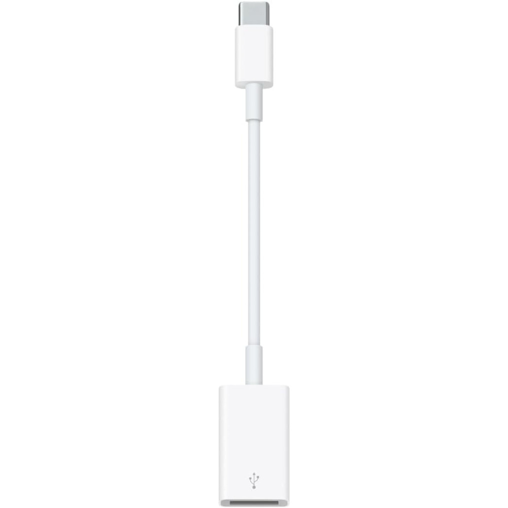 Apple USB-C Male To USB Female Adapter, MJ1M2 (White)