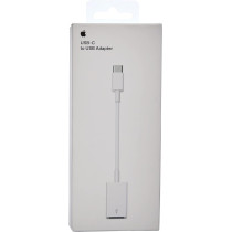 Apple USB-C Male To USB Female Adapter, MJ1M2 (White)