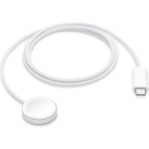 Apple Watch Magnetic Fast Charger To USB-C Cable, Wide Compatibility, 1M Cable Length, MT0H3 (White)