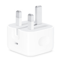Apple Power Adapter 20W, 3Pin Plug MHJF3 (White)