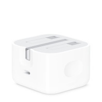 Apple Power Adapter 20W, 3Pin Plug MHJF3 (White)