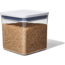Oxo Airtight Food Storage Container 2.6L Capacity, Clear/White