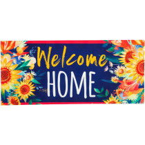 Evergreen Premium Material Welcome Home Sassafras Door Mat 22 x 10 In