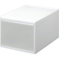 Like It Modular Drawer Storage Box 34W x 46.5D x 28H cm, White