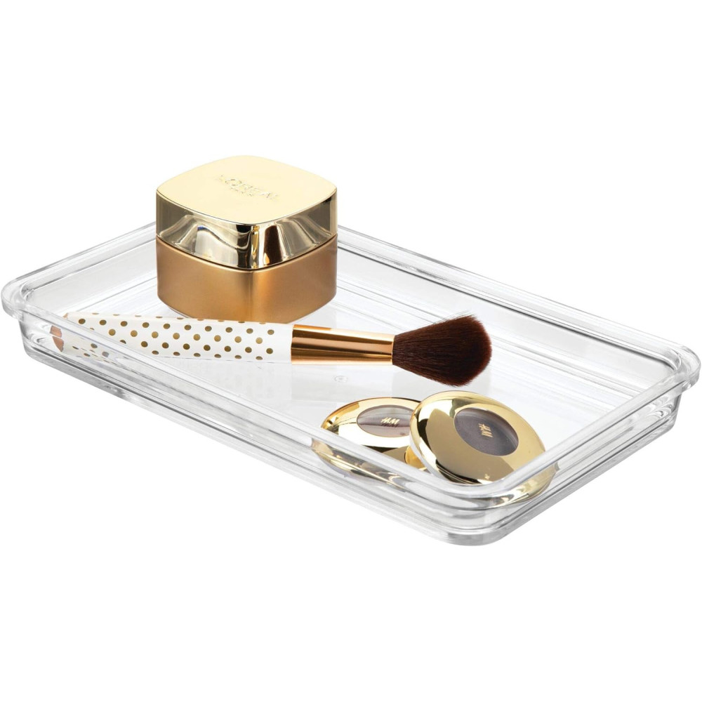 Interdesign Clarity Guest Towel Tray, Clear
