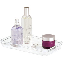 Interdesign Clarity Guest Towel Tray, Clear