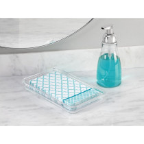 Interdesign Clarity Guest Towel Tray, Clear