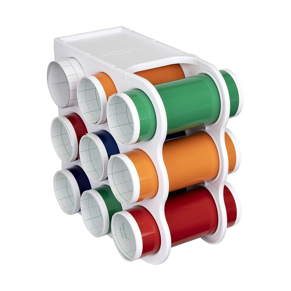 ArtBin Vinyl Storage Wall Mountable Rack, White