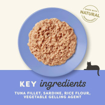 Applaws 70g Tin Tuna Fillet with Sardine Senior Wet Cat Food