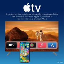 Lloyd 55 Inch Smart 4K UHD WebOS LED TV, HDR, Apple TV, Air Play, Apple Home Kits, Bezel-less Design, Magic Remote, Dolby Audio, 8 GB ROM, 1.5 GB RAM, D55US850E