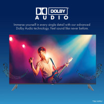 Lloyd 55 Inch Smart 4K UHD WebOS LED TV, HDR, Apple TV, Air Play, Apple Home Kits, Bezel-less Design, Magic Remote, Dolby Audio, 8 GB ROM, 1.5 GB RAM, D55US850E