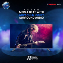 Lloyd 55 Inch Smart 4K UHD WebOS LED TV, HDR, Apple TV, Air Play, Apple Home Kits, Bezel-less Design, Magic Remote, Dolby Audio, 8 GB ROM, 1.5 GB RAM, D55US850E