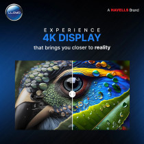 Lloyd 55 Inch Smart 4K UHD WebOS LED TV, HDR, Apple TV, Air Play, Apple Home Kits, Bezel-less Design, Magic Remote, Dolby Audio, 8 GB ROM, 1.5 GB RAM, D55US850E