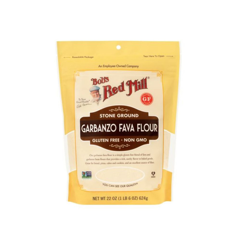 Bobs Red Mill Garbanzo Fava Flour 624g